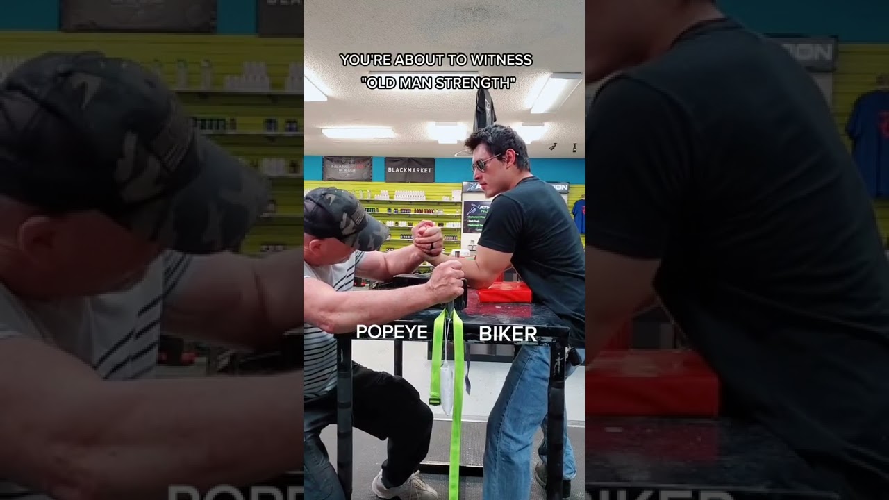 Old Man Strength Is REAL [ARMWRESTLING]