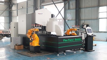 MYT® 15 axis 1400mm automatic panel bender machine bending center with robots