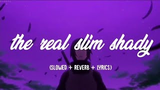 eminem ~ the real slim shady (slowed/lyrics) Resimi