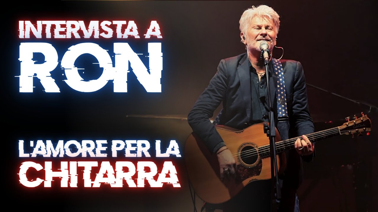 Intervista a RON: il mio lungo viaggio musicale in compagnia della chitarra