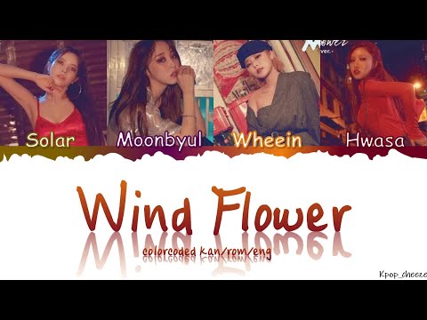 Mamamoo -Wind flower (Japanese ver)"_[colorcoded kan/rom/eng]lyrics_|kpop_cheeze