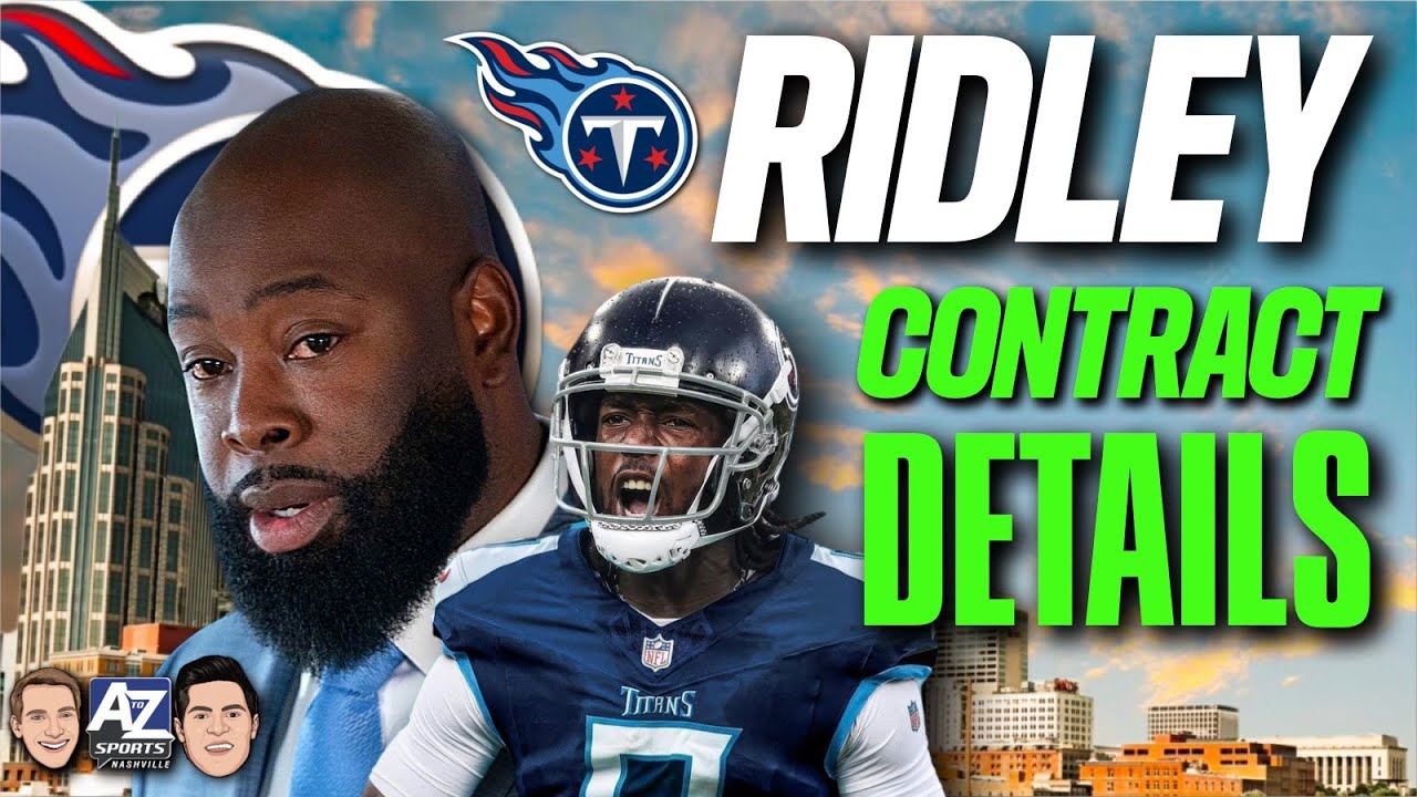 Calvin Ridley contract details clear up how much Titans can still spend ...