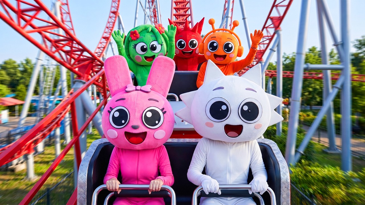 The EXTREME Coaster Challenge! Can Pinki, Wenda, Oren, Vineria