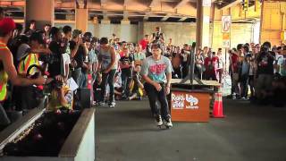 Julian Bah Competes in NYC Street Invitational
