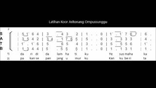 Latihan Koor SATB, Kasih Paling Agung (Bass) - Drs Bonar Gultom