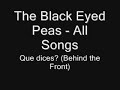 12. The Black Eyed Peas - Que dices?
