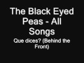 12. The Black Eyed Peas - Que dices?