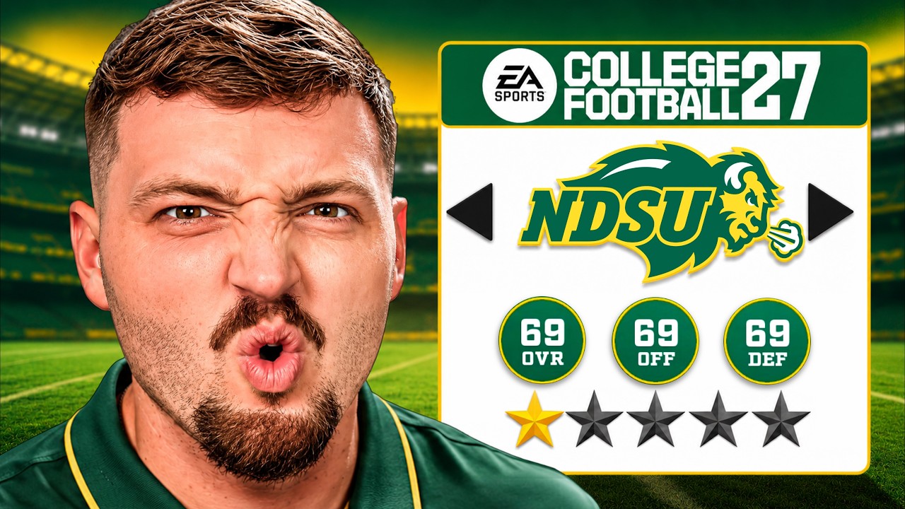 I Rebuild North Dakota State in CFB 27!