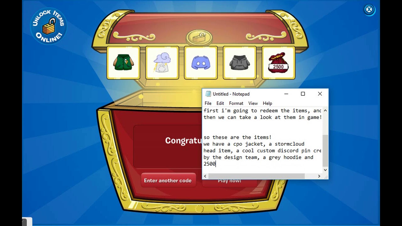 New CPO code for 50000 discord members!