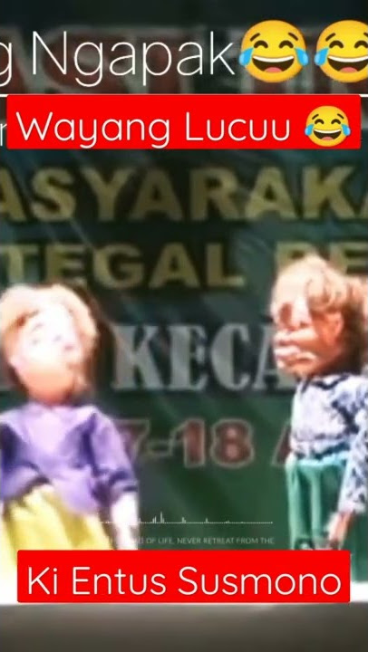 Ngapak Wayang lucu😂😂😂😂 Ki Entus Susmono