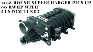 2018 Mustang Gt With Roush Supercharger Picks Up 90 Horsepower With Custom Tune