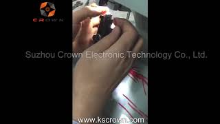 Copper Tape Splicing Machine for Wire Harness WL-4T - Suzhou Crown