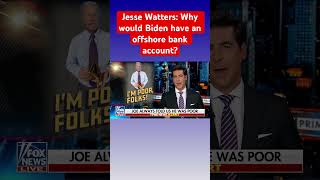 Jesse Watters drops bombshell info about the Biden family #shorts