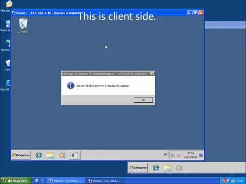 Handling Users from the server