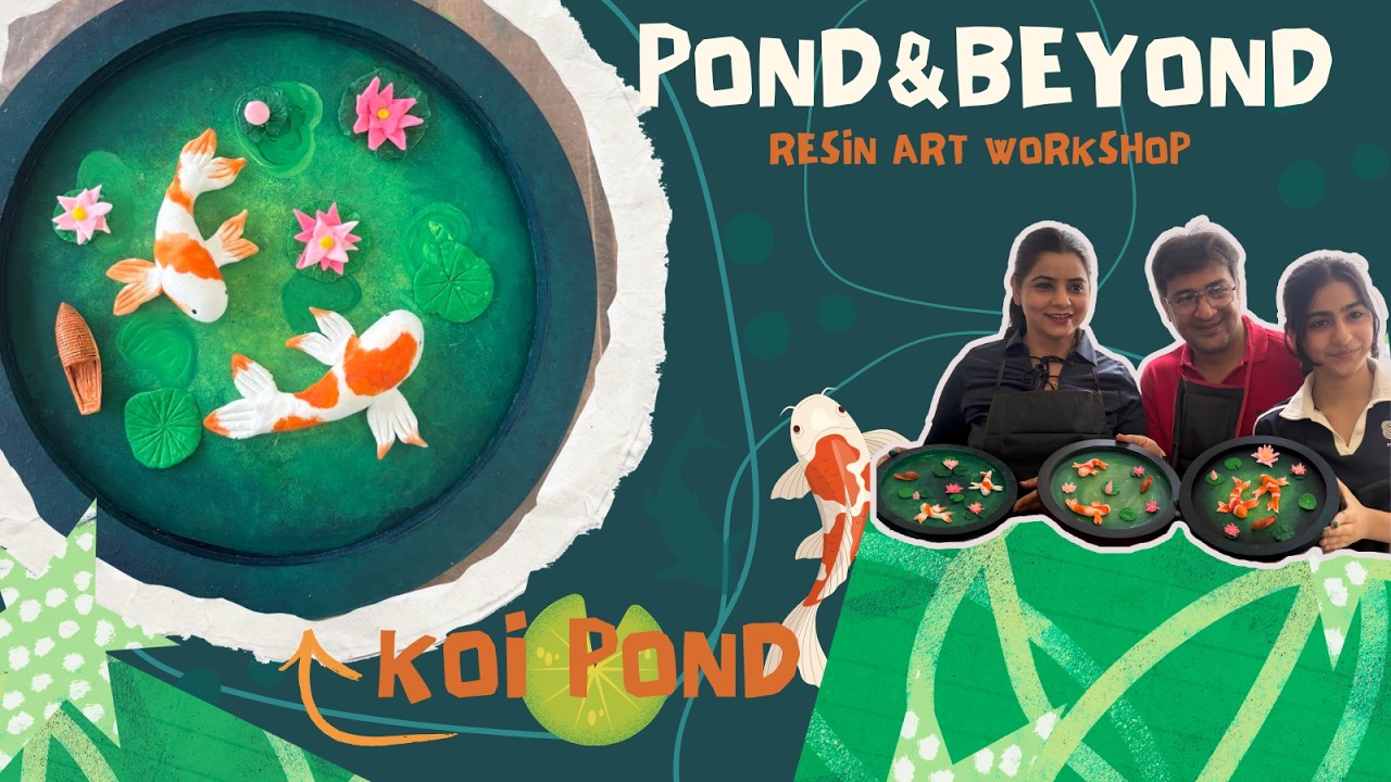 Pond & Beyond: Capturing Monsoon Magic in Resin