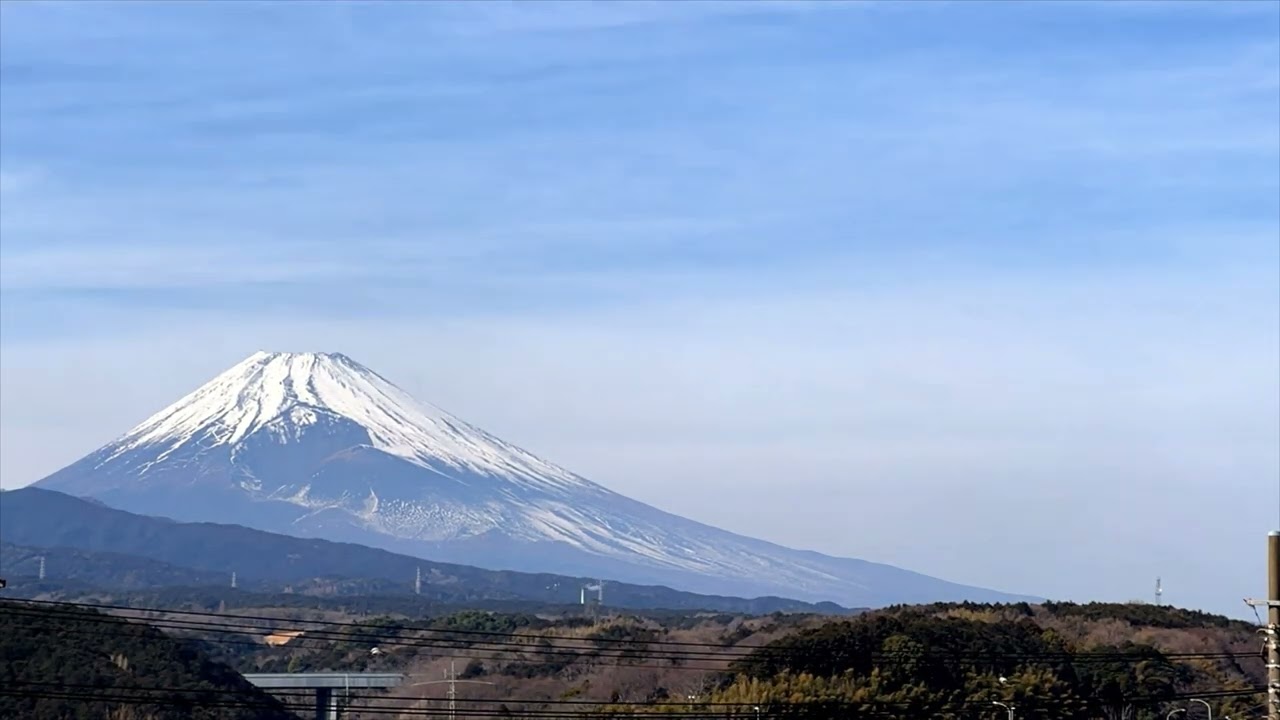 Beautiful Mt. Fuji Time-lapse｜2026.02.05 富士山 タイムラプス（笠雲の彩り）