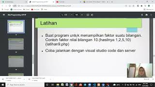 latihan pemrograman minggu ke 4 (Siti nur eliza)