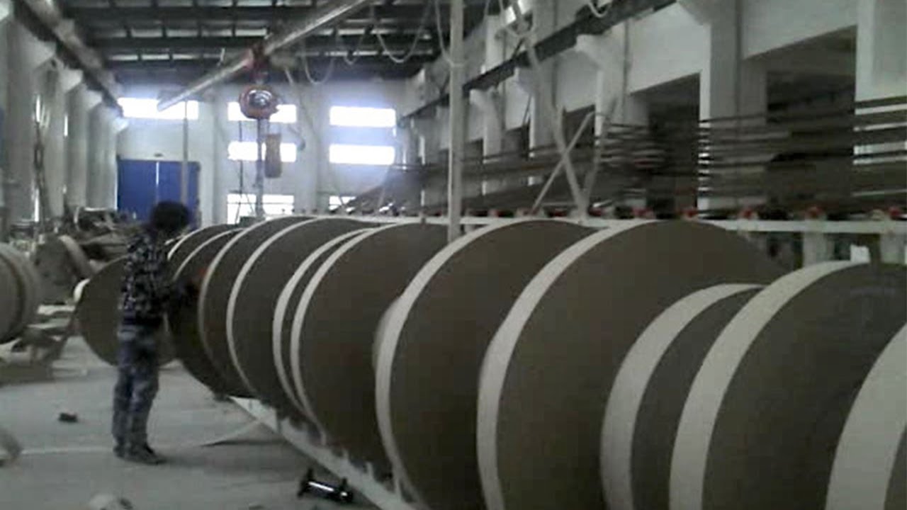 paper tube labeling machine Paper Tube Machine High Speed making 15mm thk cores in 25M/min, Digital Control Paper Core Machine