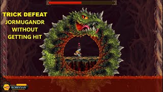 Defeat Boss Jormugandr Without Getting Hit tiny thor