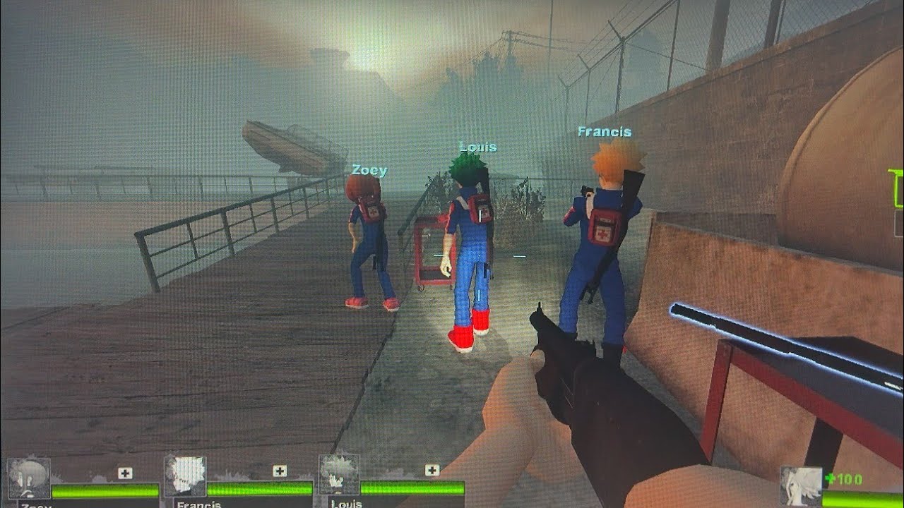 Left 4 Dead 2 Gameplay as Katsuki Bakugo - The Sacrifice - PT.7