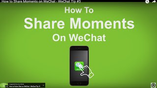 To see wechat moments on pc