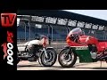 Ducati Mike Hailwood Replica vs. Moto Guzzi 850 LeMans | Onboard | Red Bull Ring