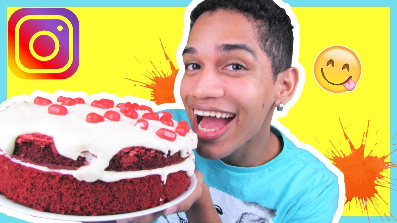 BOLO RED VELVET CAKE!