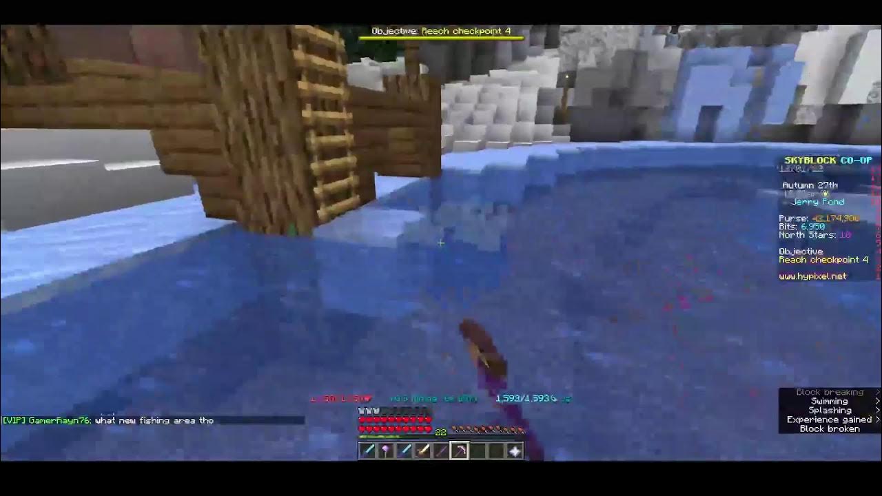 Playing hypixel skyblock (Live w/ DuRhone) NEW JERRY UPDATE JOIN+ new