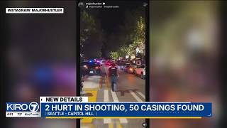 Two 'innocent bystanders' hurt in shooting in Seattle's Capitol Hill