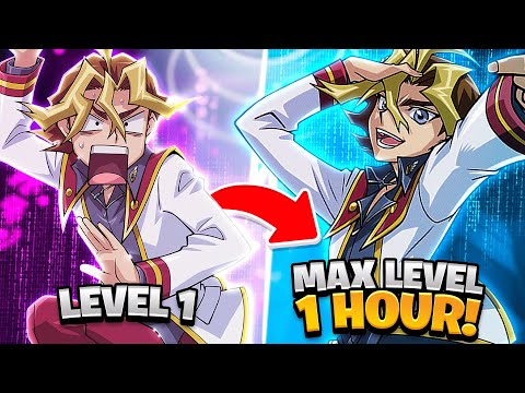 BEST EXP FARM - Max Level in 1 Hour! (Yu-Gi-Oh! Duel Links)