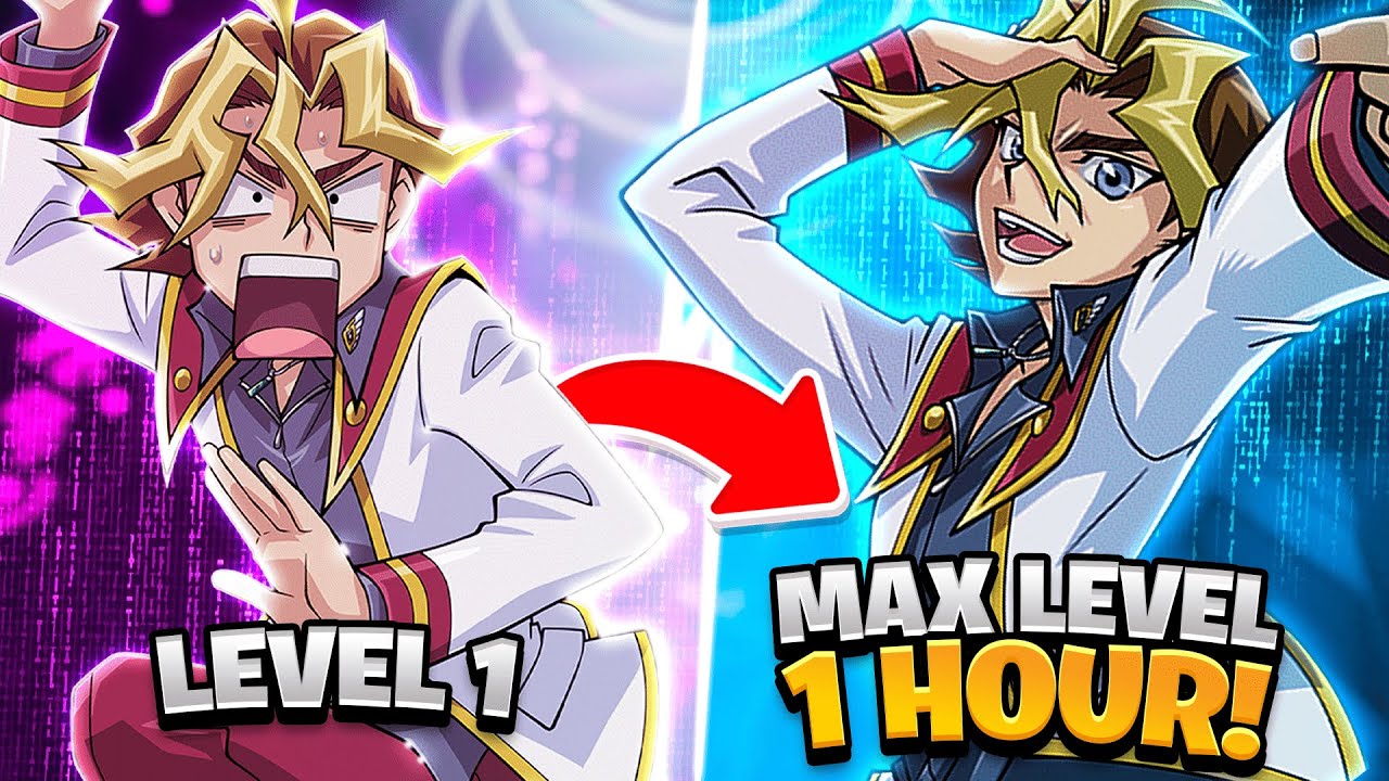 BEST EXP FARM - Max Level in 1 Hour! (Yu-Gi-Oh! Duel Links) - YouTube