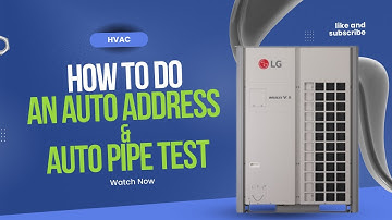 LG AUTO ADDRESS AND AUTO PIPE TEST