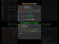String vs StringBuilder 😶🌫️ | Java Interview Concept 🔥 #coding#shorts