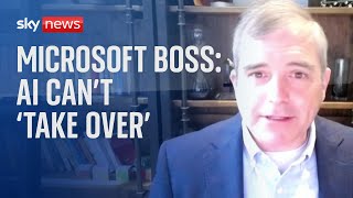Microsoft boss: AI 'doesn't have capability to take over'
