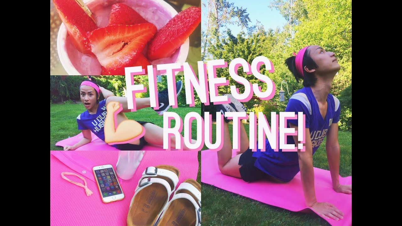 Fitness Routine 2015! - YouTube