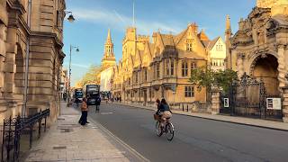 Oxford Awakening ☀️ Early Morning Walk in Dreamy Golden Light 4K | Immersive Binaural Sound screenshot 4