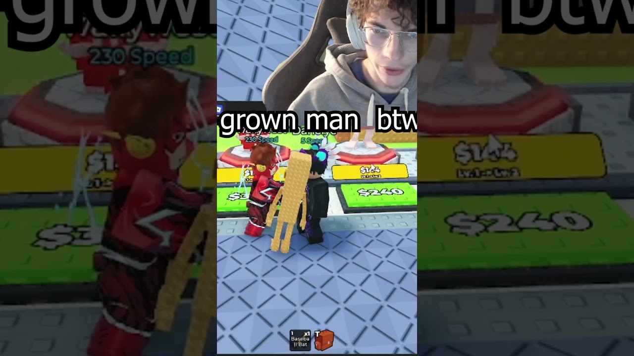 Взрослый мужик играет в "глупости"...😭☠️