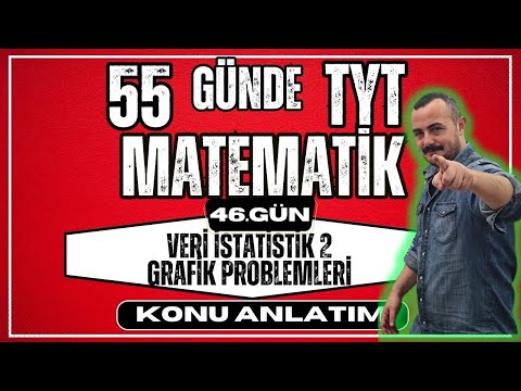 Veri İstatistik 2 Grafik Yorumlama Problemleri | 55 Günde TYT Matematik Kampı |46. Gün|TYT Matematik