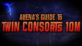 Alienas Guide to Twin Consorts, 10 man normal
Full Encounter: http://www.youtube.com/watch?v=h3ZRY9ZeA1g
Guild: http://www.methodicalwow.com
Music used: Beyond the Storm, Winter Dawn & Winter Wonderland by Machinimasound.com
Licensed under Creative Commons CC-BY 3.0 Unported License | https://machinimasound.com/license Alienas Guide to Twin Consorts, 10 man normal