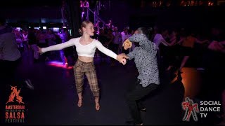 Victor Ortega Steffi De Leeuw - Salsa Social Dancing Amsterdam International Salsa Festival 2019