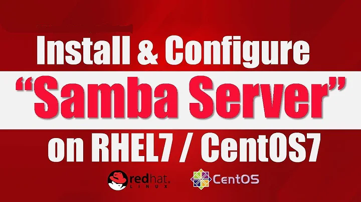 How to configure samba server in centos 7 , redhat 7 (public and private share)