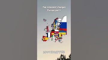 Top comment change Europe part 1! #shorts #geography #mapping #maps