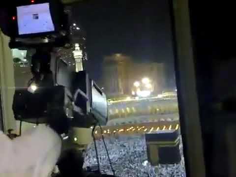 أذان صلاة العشاء للشيخ نايف فيده مؤذن بيت الله العتيق 