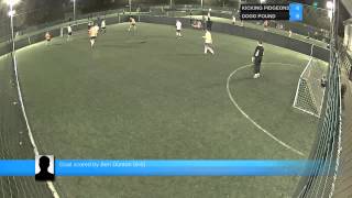 Goal scored by Mark Jolliffe (7-6) - 2014-02-23 18:00:00 - Pitch 4 - Div 1 - Sunday 5's