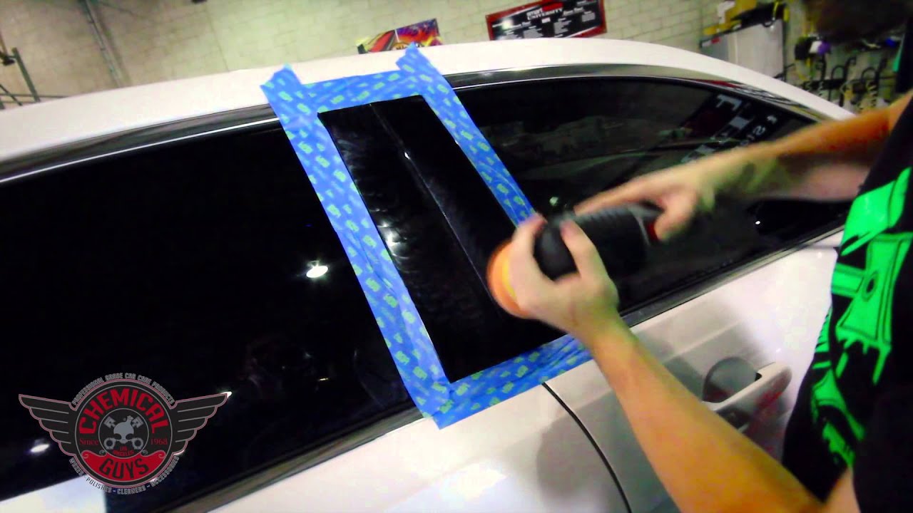 How To Machine Polishing BPillars Ford Taurus SHO Car Care Porter