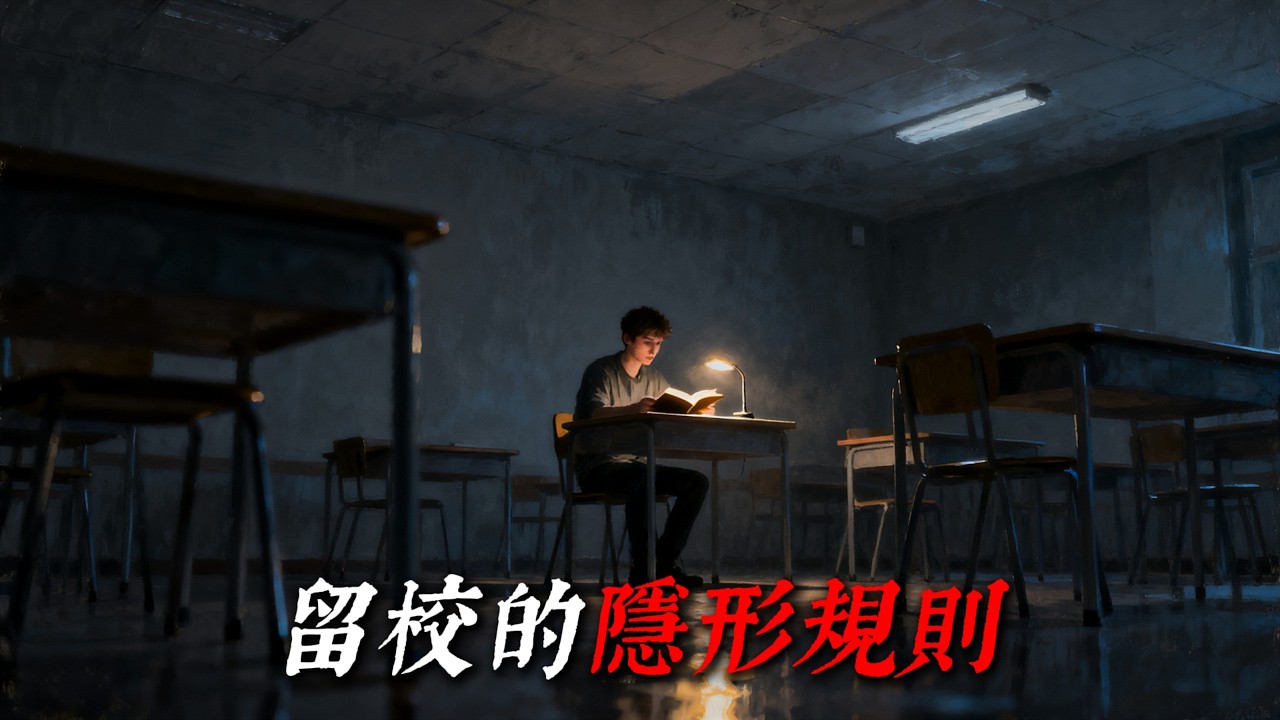 我們學校有個奇怪的規定，被留校察看必須讀完一本怪書才能回家💡燈下怪談💡
