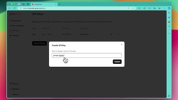 How to Generate the Groq Cloud API Key