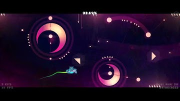 Geometry Dash - Daily Level #624 AMBIENT 100% All Coins [Easy Level] By Iriswolfx