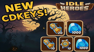 Idle Heroes - HALLOWEEN CDKEYS!! Must Claim!