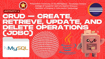 ACTIVITY 1: CRUD–Create, Retrieve, Update, & Delete Operations (JDBC) using Eclipse, MySQL, & Tomcat